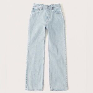 Abercrombie & Fitch Light Blue Straight Leg Jeans